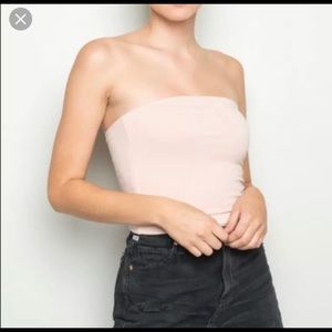 Brandy Melville Pink Tube Top